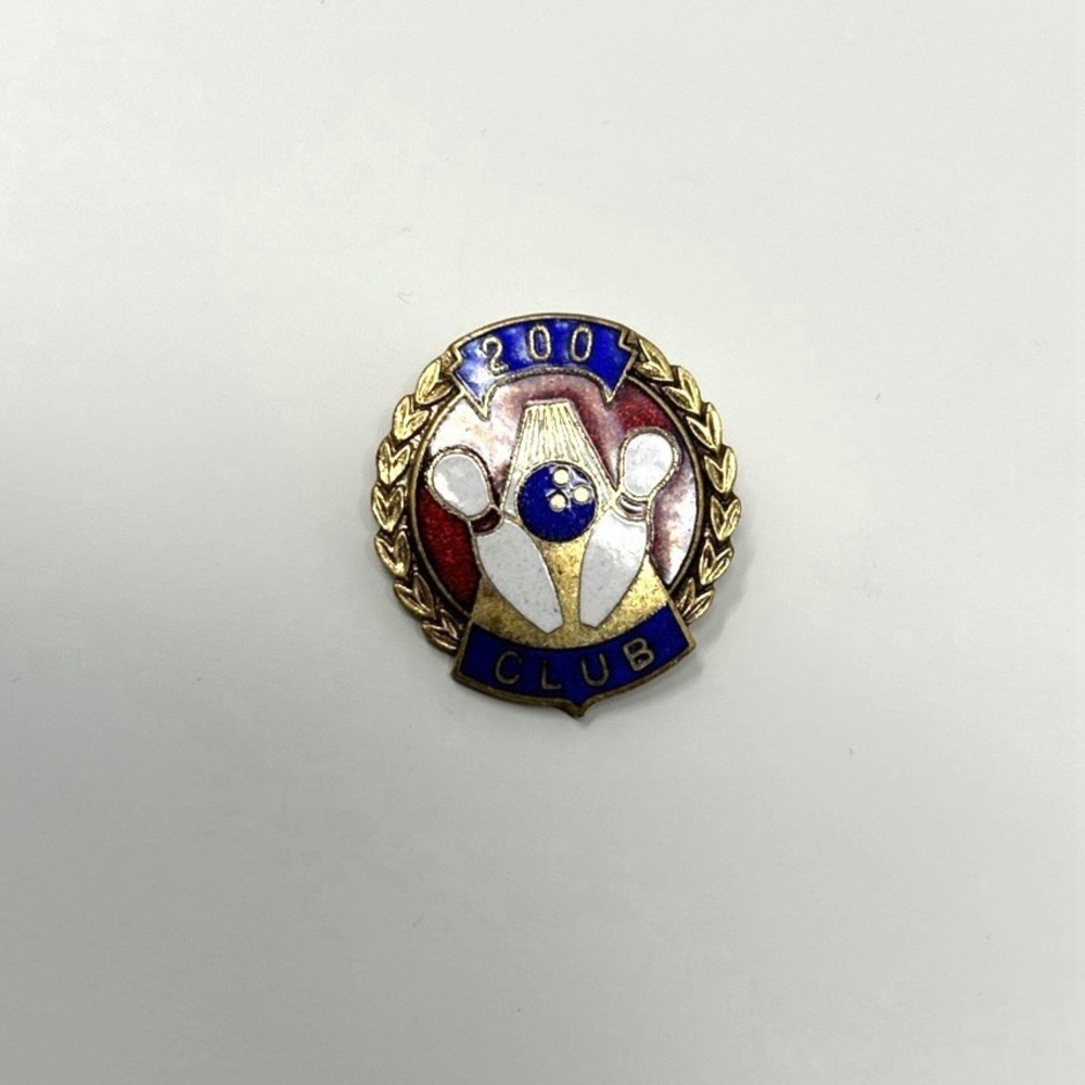 Vintage‎ 200 Club Lapel Pin Bowling Award